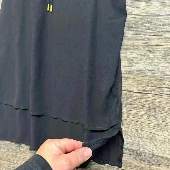 MICHAEL Michael Kors Black Lace-Up Coverup Tank - Picture 3 of 4